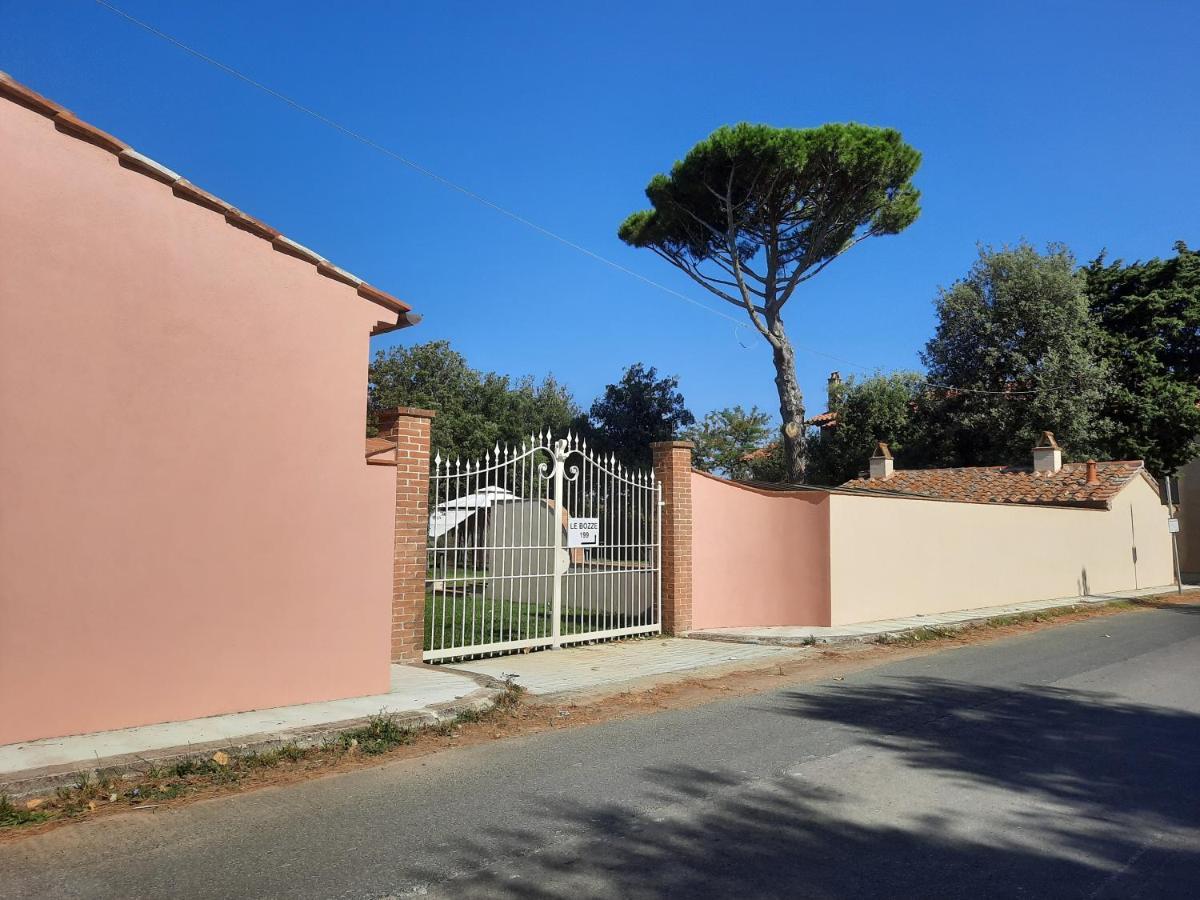 Le Bozze "Il Frantoio" Con Piscina, Wi-Fi, Posto Auto Apartment Castagneto Carducci Bagian luar foto